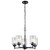 Kichler - 44030BK - Five Light Chandelier - Winslow - Black