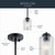 Winslow One Light Mini Pendant (44032BK)