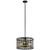 Kichler - 44075BK - Three Light Pendant/Semi Flush - Aldergate - Black