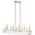 Kichler - 44110PN - Ten Light Linear Chandelier - Finet - Polished Nickel