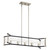 Kichler - 44250MOK - Five Light Linear Chandelier - Lente - Midnight Oak