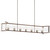 Lente Seven Light Linear Chandelier (44252NI)