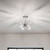 Eris Four Light Semi Flush Mount (44277PN)
