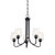 Valserrano Five Light Chandelier (44377BKCS)