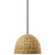 Raffiana One Light Mini Pendant (44399BK)