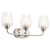 Kichler - 45129NICS - Three Light Bath - Valserrano - Brushed Nickel