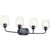 Kichler - 45130BKCS - Four Light Bath - Valserrano - Black