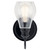 Greenbrier One Light Wall Sconce (45390BK)