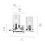 Crosby Two Light Bath (45496CHCLR)