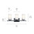 Crosby Three Light Bath (45497BK)