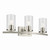 Kichler - 45497NICLR - Three Light Bath - Crosby - Brushed Nickel