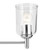 Shailene One Light Wall Sconce (45572CHCLR)