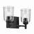 Kichler - 45573BKCLR - Two Light Bath - Shailene - Black