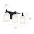 Shailene Three Light Bath (45574BK)