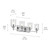 Shailene Four Light Bath (45575CHCLR)