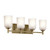 Kichler - 45575NBR - Four Light Bath - Shailene - Natural Brass