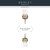 Brinley One Light Wall Sconce (45576CPZ)