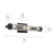 Azores Four Light Linear Bath (45649BK)
