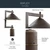 Ripley One Light Outdoor Post Mount (49063OZ)