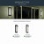 Manhattan LED Outdoor Wall Mount (49297BKTLED)