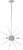 George Kovacs - P1791-077 - Six Light Pendant - Spiked - Chrome