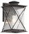 Kichler - 49744WZC - One Light Outdoor Wall Mount - Argyle - Weathered Zinc