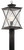 Kichler - 49746WZC - One Light Outdoor Post Mount - Argyle - Weathered Zinc