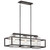 Kichler - 49805WZC - Three Light Outdoor Linear Chandelier - Wright - Weathered Zinc