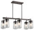 Kichler - 49835AZ - Six Light Outdoor Linear Chandelier - Lyndon - Architectural Bronze