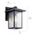 Capanna One Light Outdoor Wall Mount (49925BKT)