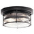 Kichler - 49965AVI - Two Light Outdoor Ceiling Mount - Mill Lane - Anvil Iron