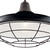 Pier One Light Outdoor Pendant/Semi Flush (49993BK)