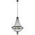 Kichler - 52047BKT - Five Light Chandelier - Alexia - Textured Black