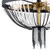 Alexia Three Light Semi Flush Mount (52049BKT)