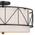 Birkleigh Four Light Semi Flush Mount (52076BK)