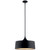 Kichler - 52097BK - One Light Pendant/Semi Flush - Elias - Black