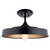 Kichler - 52098BK - One Light Semi Flush Mount - Elias - Black