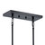 Sevan Five Light Linear Chandelier (52140BK)