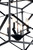 Sevan Four Light Foyer Pendant (52141BK)