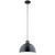 Kichler - 52153BK - One Light Pendant - Zailey - Black