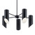 Trentino Five Light Chandelier (52160BK)