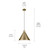 Zailey One Light Pendant (52177NBR)