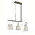 Kichler - 52263OZ - Three Light Linear Chandelier - Marika - Olde Bronze