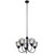 Kichler - 52269BK - Five Light Chandelier - Voclain - Black