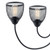 Voclain Four Light Linear Chandelier (52273BK)