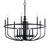 Capitol Hill 12 Light Chandelier (52305BK)
