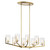 Kichler - 52315BNB - Eight Light Chandelier - Nye - Brushed Natural Brass
