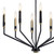 Armand Eight Light Chandelier (52349BK)