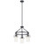 Kichler - 52377BK - Three Light Chandelier - Everett - Black