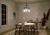 Everett Three Light Chandelier (52377BK)